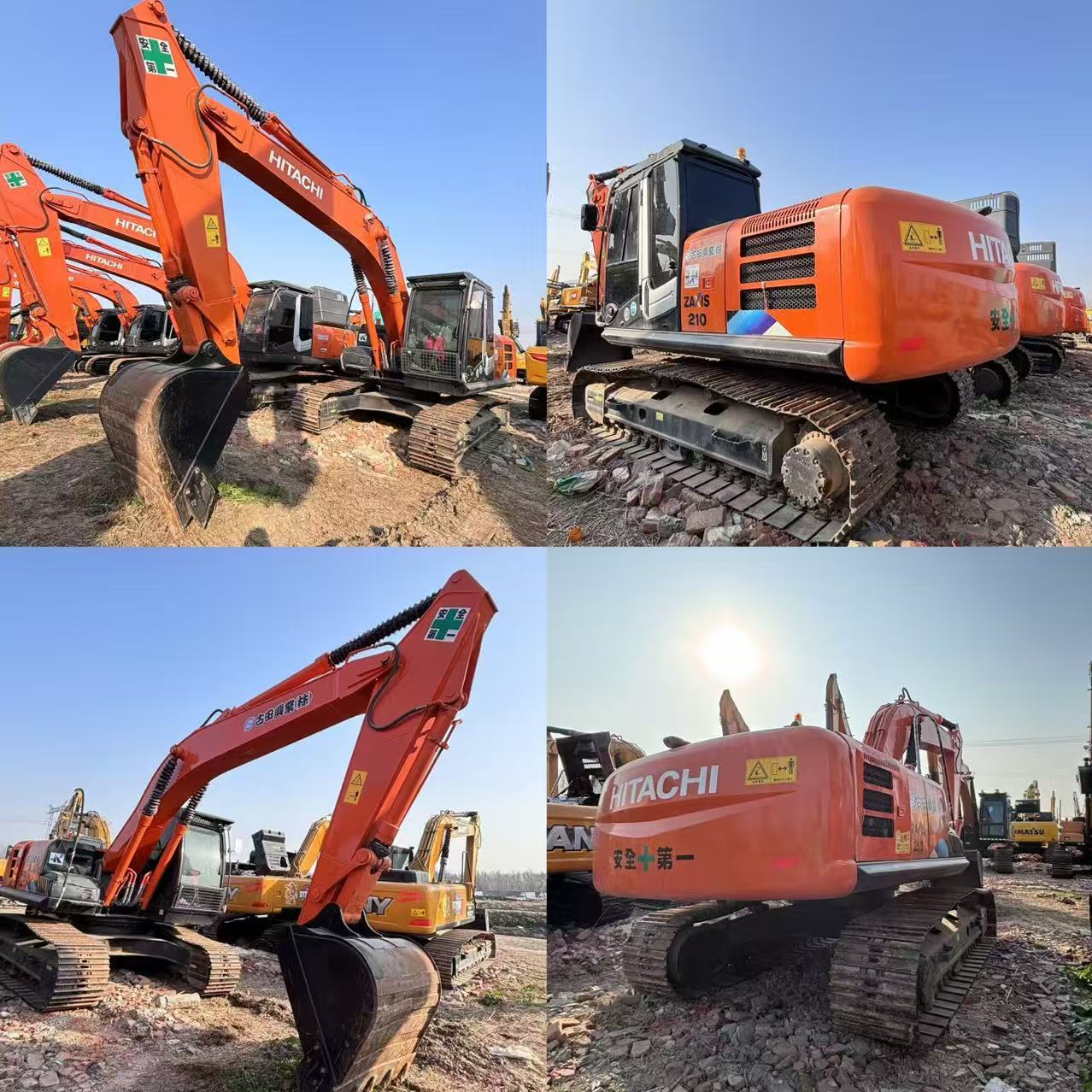 Durable Hitachi ZX210 Crawler Digger , 20 Ton , Original Japan , Fine Condition