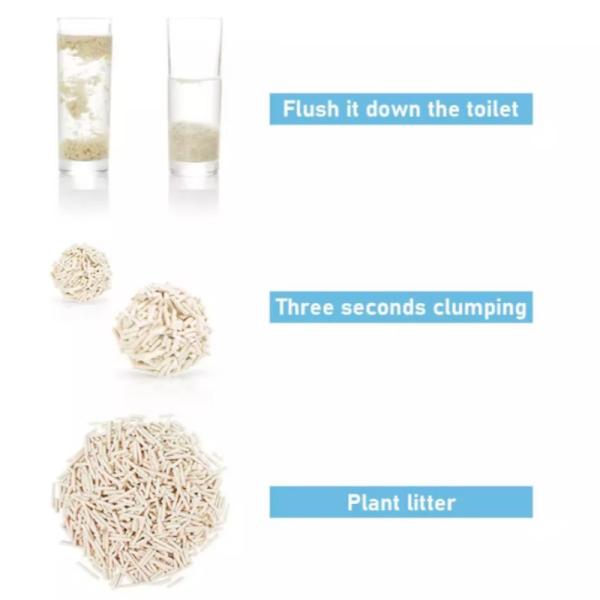 Multi Fragrance Tofu Cat Litter Eco Biodegradable Tofu Cat Litter