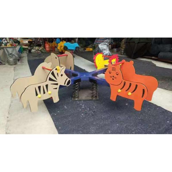 CE ISO Playground Kids Outdoor Seesaw Amusement Park Attractive Children