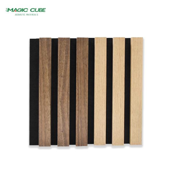 Décoration acoustique intérieure Durable et écologique panneau acoustique en bois