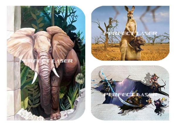 2D 3D Vertical Single Double Head Color Art Inkjet Wall Printing Printer Machine Direct For Ceramic Tile Wood Board Pap