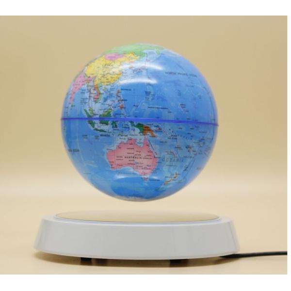 Magnetic Levitation Floating 6inch  7inch Globe World Map for Desk Decoration Birthday Gifts Home Decor