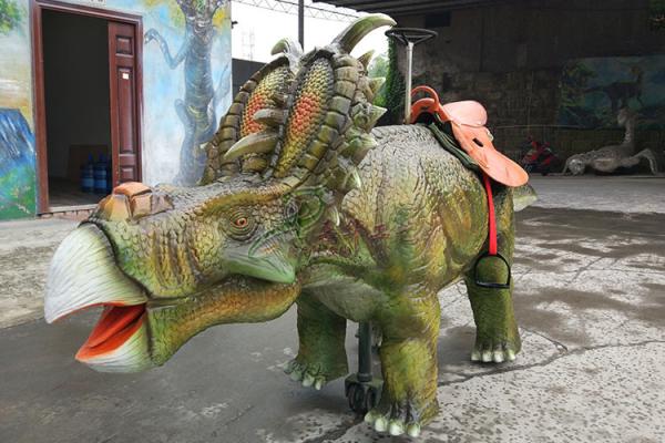 Vida - passeios de passeio do dinossauro do tamanho, carro robótico do dinossauro dos cervos da C.A. 110V/220V