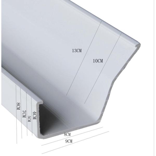 Low Carbon Steel Wire 4mm Poultry Feeding Trough For Chicken Cage