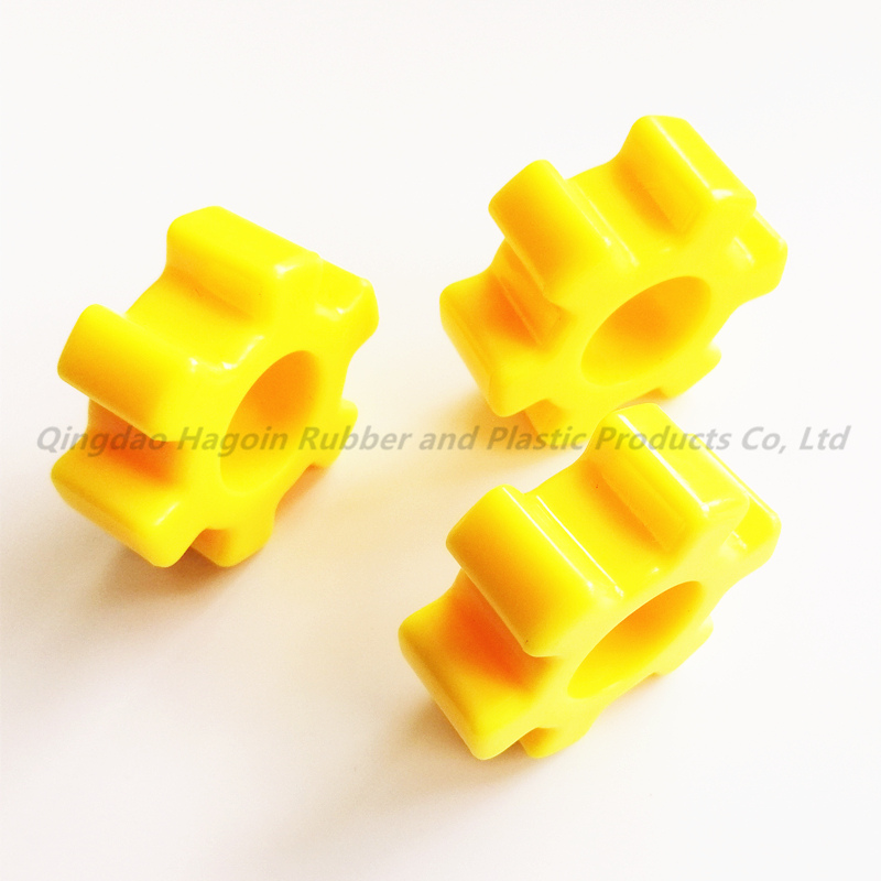 Custom Injection Plastic Spare Parts, Plastic Plum Gear, Cushion, Coupling Spider Coupling Plastic Cog