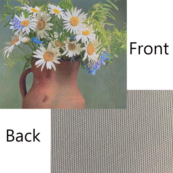 Крен холста полиэстера большого формата крытый струйный печатая протянул водоустойчивое