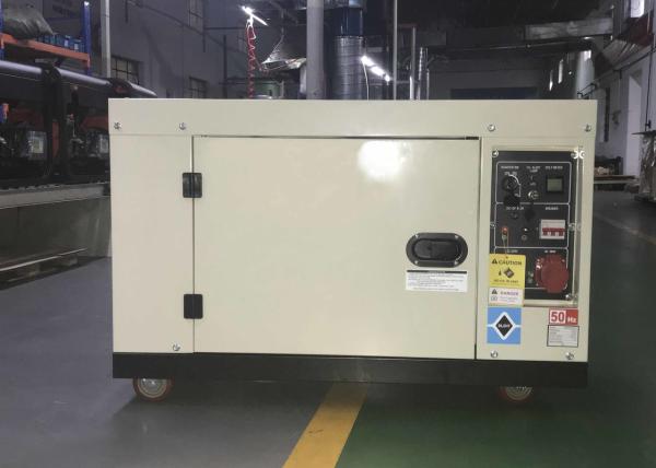 3 gerador silencioso super novo do diesel do modelo PDE8500ESS da fase 7.5kva