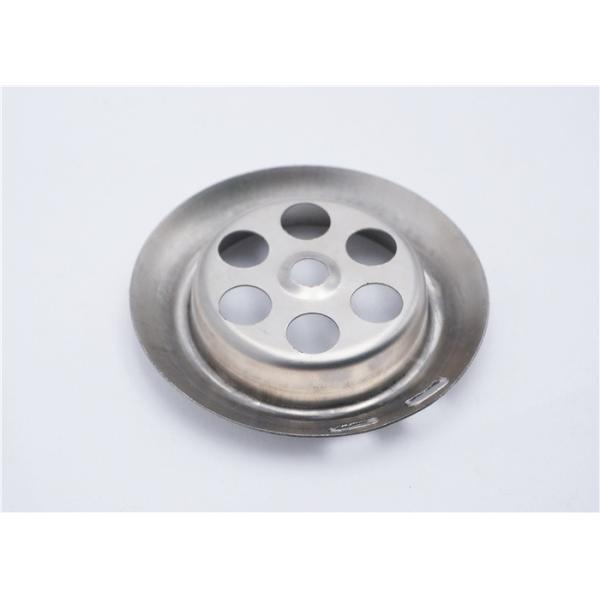 Stainless Steel Bathroom Basin Strainer OD 67 mm 0.4 - 0.6 mm Thickness