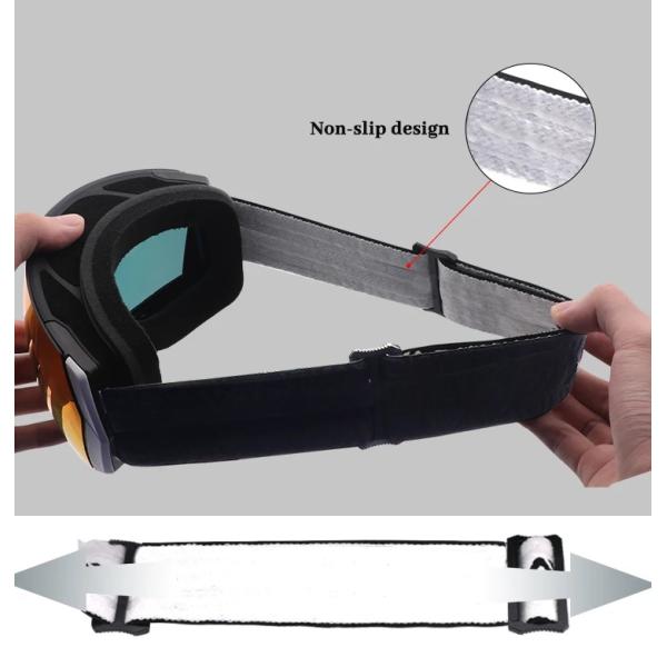 20-30 Working Days Delivery Time Custom Skiing Glasses with Anti-Fog/UV400 Protection