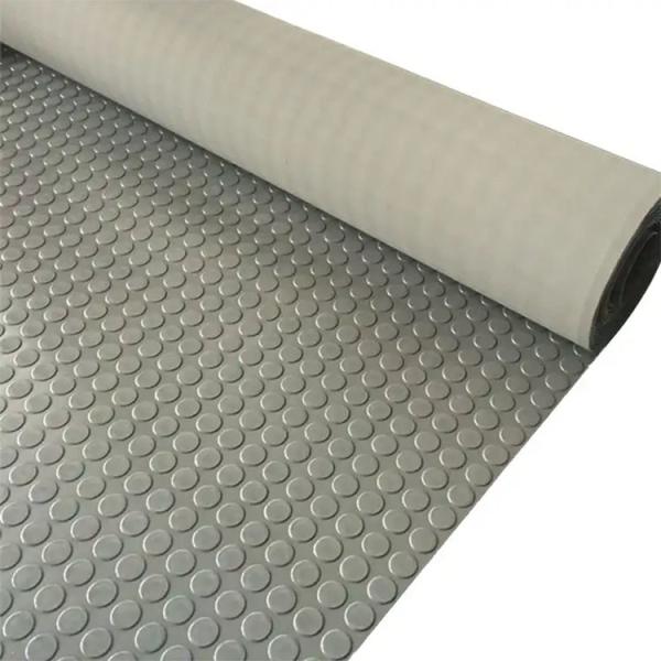 3mm Horse Stall Mattress Floor Rubber Mat 16.4 X 3.3 Fts Heavy Duty Coin Grip Garage Flooring Roll Non Slip