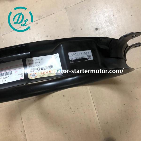 ISUZU 4HK1 Ventilador de motor con cubierta OEM 8-97371106-1 8973711061