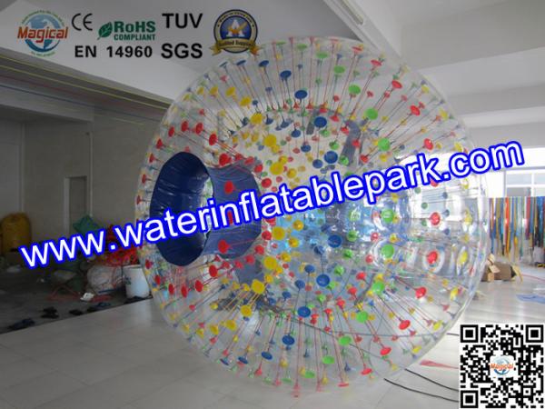 Durable Colorful Inflatable Body Zorbing Ball / Inflatable Human Hamster Ball