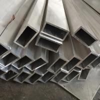 Anodização retangular de alumínio do tubo da liga da espessura de parede da tubulação T5 100*50 4mm de ASTM 6063