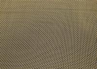 Fil tissé en laiton à haute densité Mesh Woven Metal Mesh Fabric pour la filtration fine