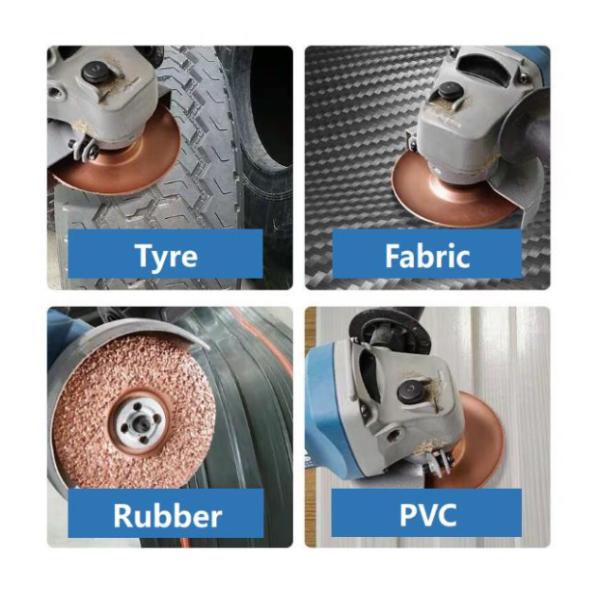 Диск карбида вольфрама 4 дюймов паяемый вакуумом меля