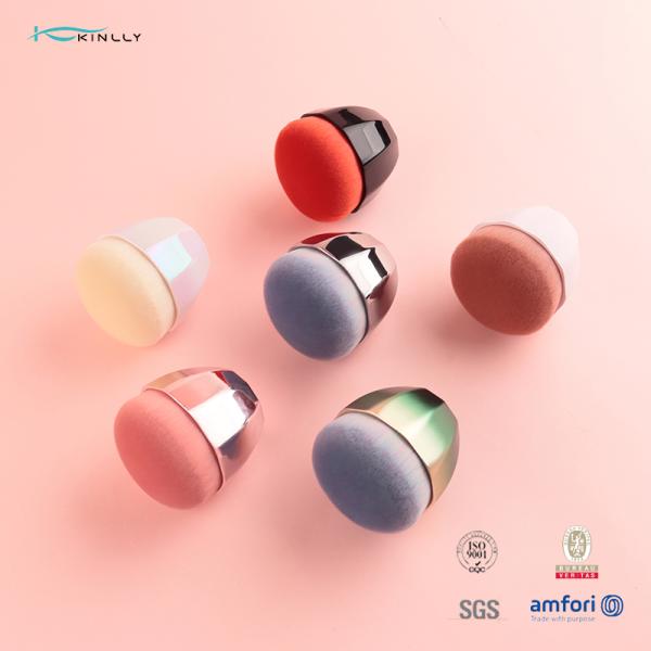 1 щетка макияжа учреждения ручки супер мягкого ABS щетки Kabuki ПК плоская верхняя пластиковая