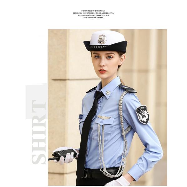 Охранник Рабочая одежда Формы рубашки Платья для мужчин Женщины