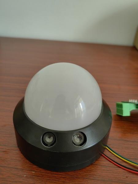Standalone 6m Ultrasonic Detecting Parking Space Detector, Ultrasound Parkport Detector with Red/green light indicator