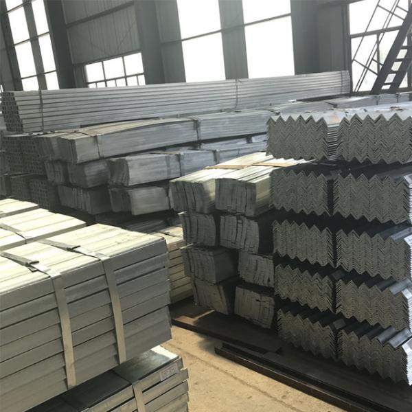 ASTM A36/A53 Q235/Q345 Carbon Equal Angle Steel 6m-12m Galvanized L-Shape Mild Steel Angle Bar for Construction Projects