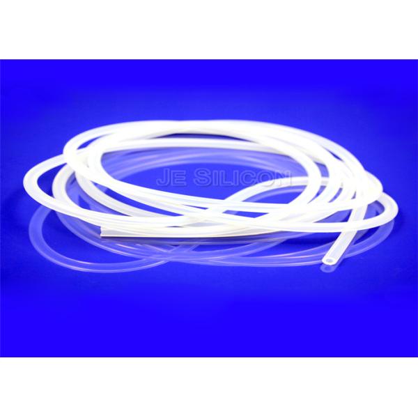 Food Grade Medical Silicone Hose , 3mm 6mm 8mm Flexible Silicone Pipe