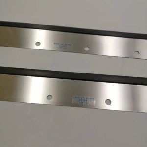 Silver Color Wash Up Blade for Roland Printing Machine with 11 Holes and