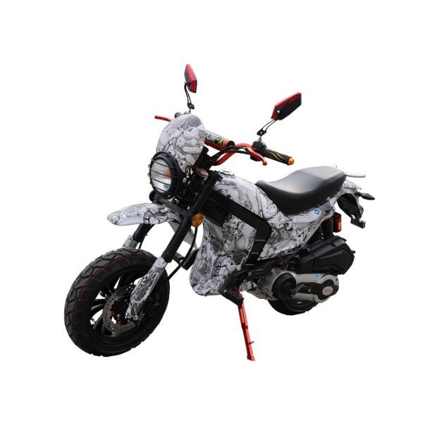125cc / 150cc 4 Stroke Gas Dirt Bikes White Plastic Body Black Alloy Wheel