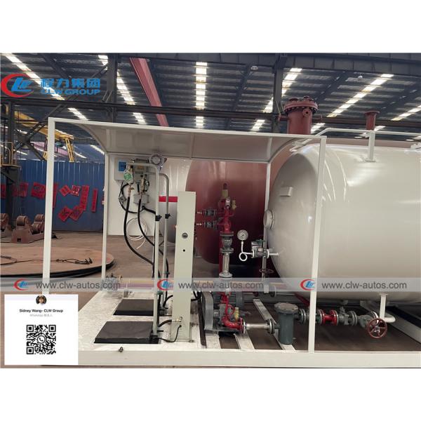 бензоколонка цилиндра LPG танка 25cbm Q345R SA516