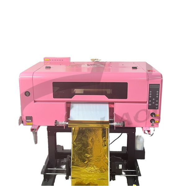 FCOLOR A3 Roll To Roll Color UV DTF Printer Double Sided 300mm Width For Label Printing