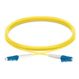 RoHS Single Mode Fiber Jumpers LC-LC Fiber Optic Patch Cord