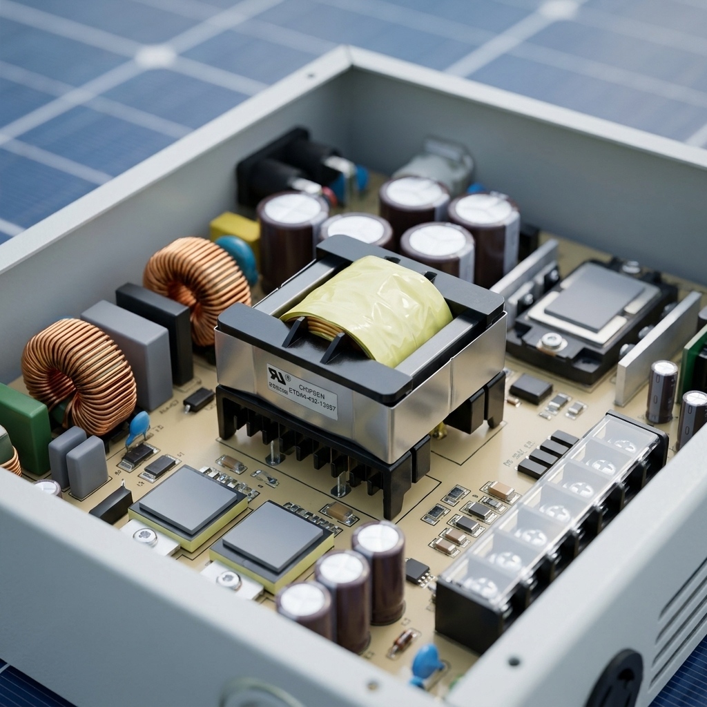 Custom ETD44 High Power High Frequency Transformer With 100 Watts Power Output And CE FCC