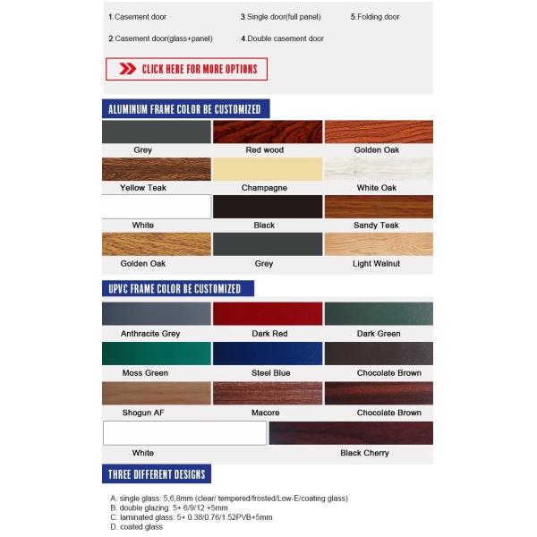 Australian Standard Aluminium Turn & Tilt Window Thermal Break Aluminum Door