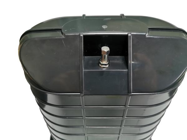 144 Cores FTTH Dome Fiber Optic Splice Closure IP68 Mechanical Seal Pole Mount Enclosure