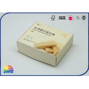 Коробка отправителя складчатости качества еды кладет упаковку в коробку печенья вафли