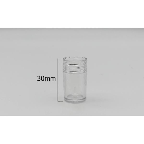 D19mm Empty Cosmetic Serum Squeeze Soft Tube with Metal Applicator 15g PE Eye Cream Tube
