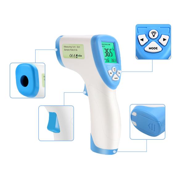 Human Body Non Contact Ir Thermometer Laser Electronic Frontal Clinical