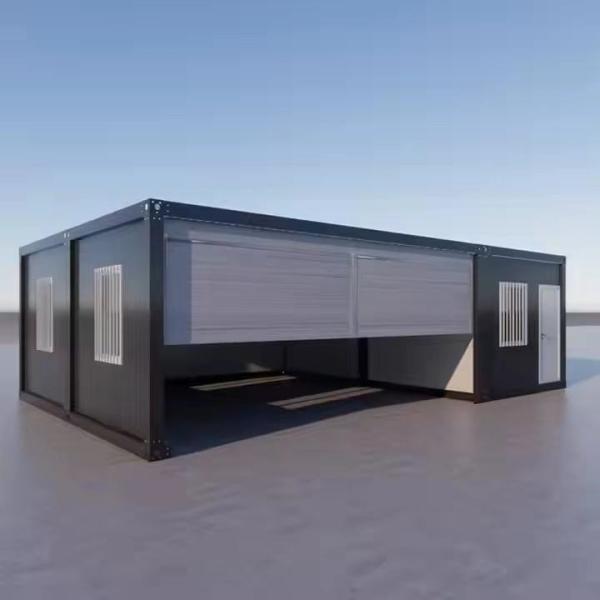 Smart Wear Resisting 20ft Foldable House Container For Temporary Shelter