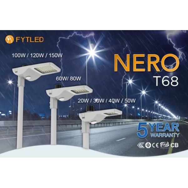 Dimmable Industrial 150W 140lm/W IP66 Street Lights , Nero Light