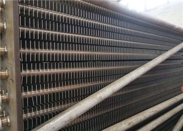 3.2mm Thickness  Exhaust Gas H Finned Tube Boiler Economizer