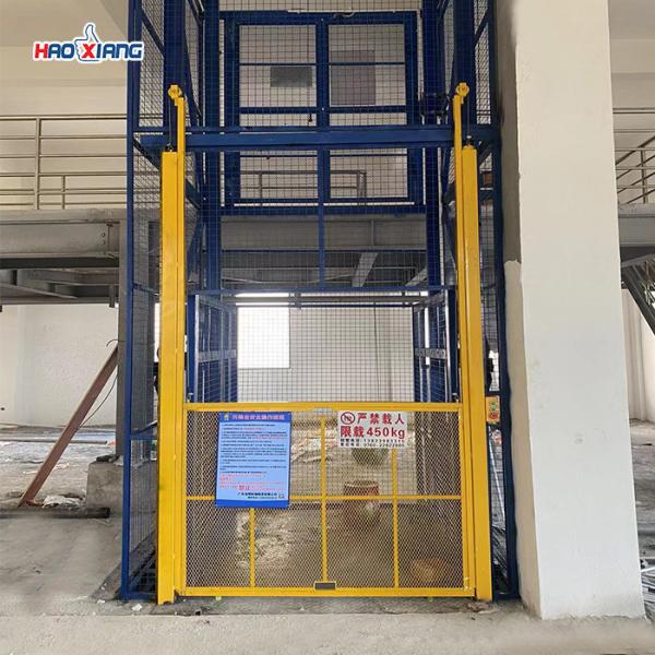 Ascenseur hydraulique de 2 tonnes pour le transport de marchandises entre les étages