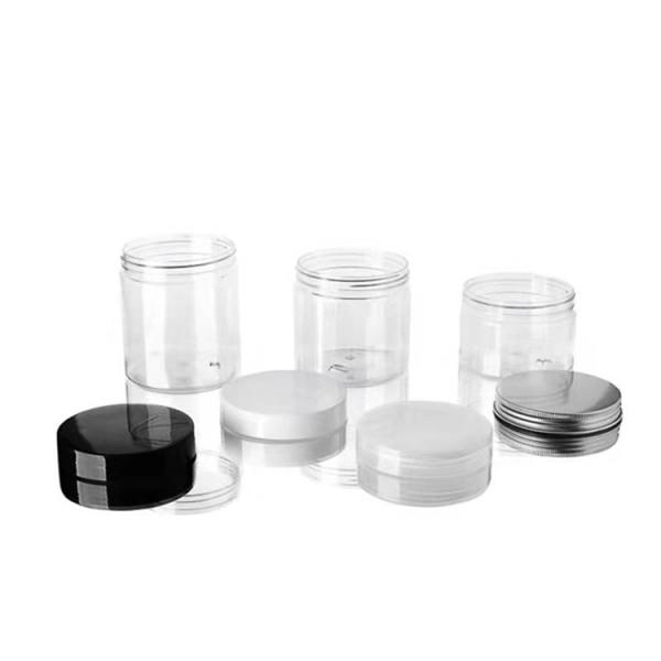 frasco do creme do cabelo do potenciômetro 50g da máscara de Dia Plastic Screw Cap Jars do pescoço de 49mm