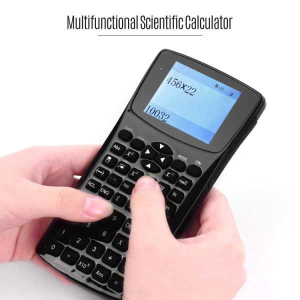 Large LCD Display Dual Power Handheld Desktop Calculator with 900 mAH Battery Capacity