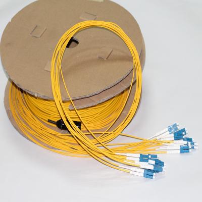 LSZH Patch Cable 12F LC UPC Singlemode Fiber Optic Pre installed Multiple