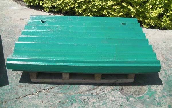 Ore Mining Crusher Parts Fixed and Movable Jaw Plate with Long Service Life