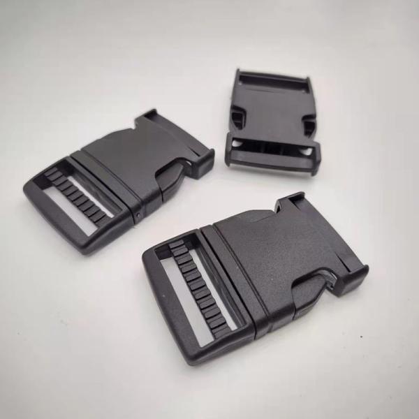 Well Flatted 38mm Dual Adjustable Side Release Buckle Parachute Buckle 1.5 Inch