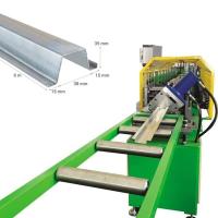 Ceiling Framing System Truss Roll Forming Machine 0.8mm Omega Roof Batten 12m/Min