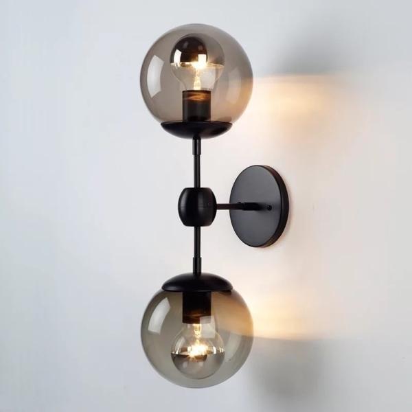Modern LED glass bubble chandelier metal plexiglass lamp Ceiling Decor modo Glass Ball Chandelier(WH-MI-247)