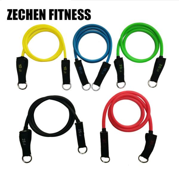 TPE 11pcs Resistance Bands Set Fitness Home Loop 1.2m Body Sport Resistance Tube Kit
