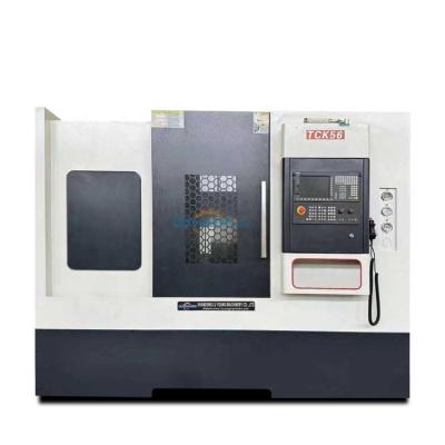 High Precision Tck56 Slant Bed Cnc Lathe Machine Aluminum Steel Brass Parts