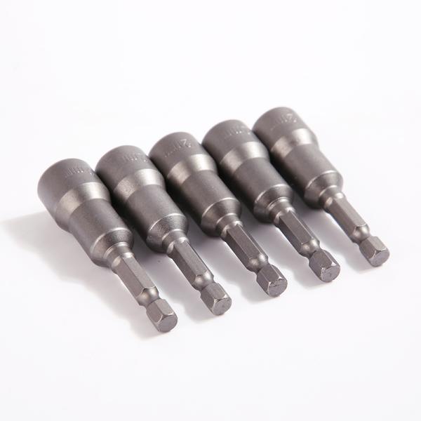 Strong Magnetic 5pcs 12mm 65mm Quick Change Hex Shank Industrial Class Nut Driver Set