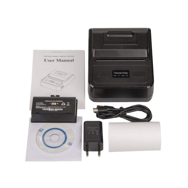80mm High Speed Bluetooth Small Printer Android Thermal Receipt Printer